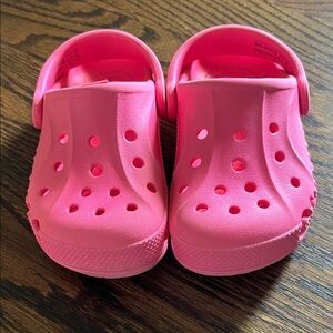 CROCS Kids Bright Pink Sandals